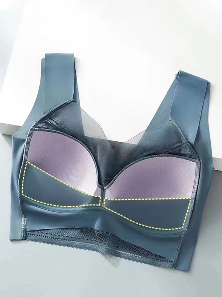 Seamless Ultralight Fixed Cup Wireless Bra