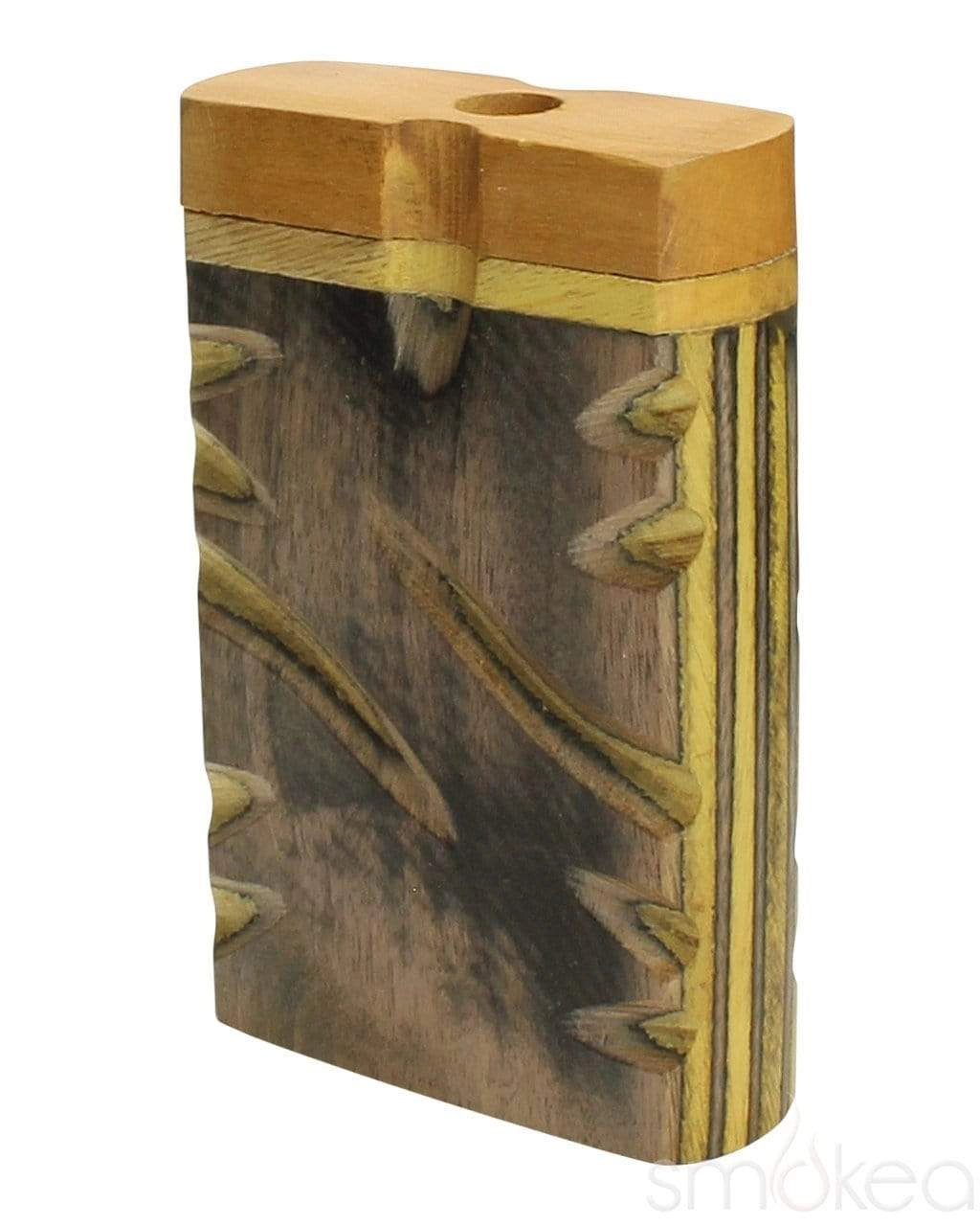 SMOKEA Multi Color Wood Twist Top Dugout