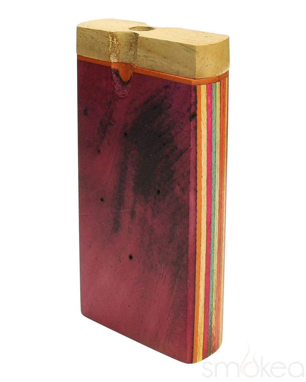 SMOKEA Multi Color Wood Twist Top Dugout