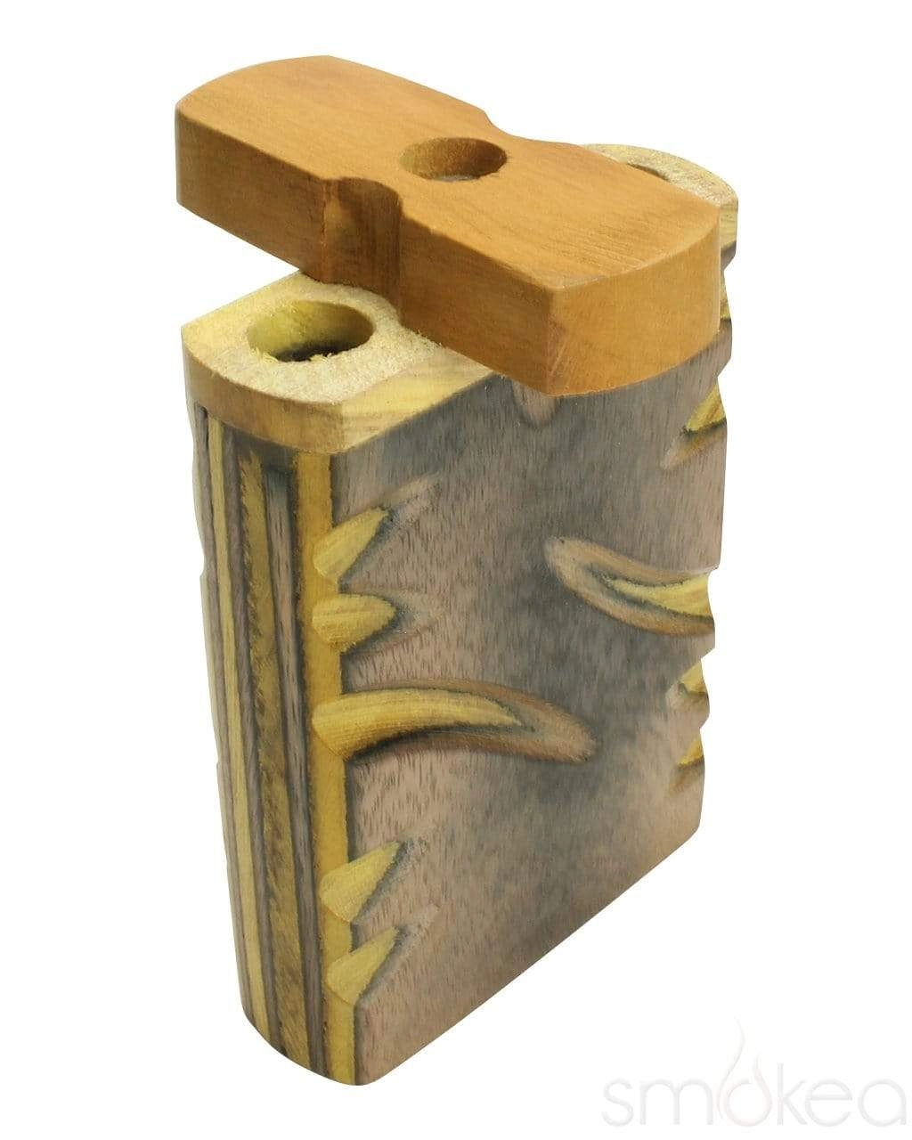 SMOKEA Multi Color Wood Twist Top Dugout