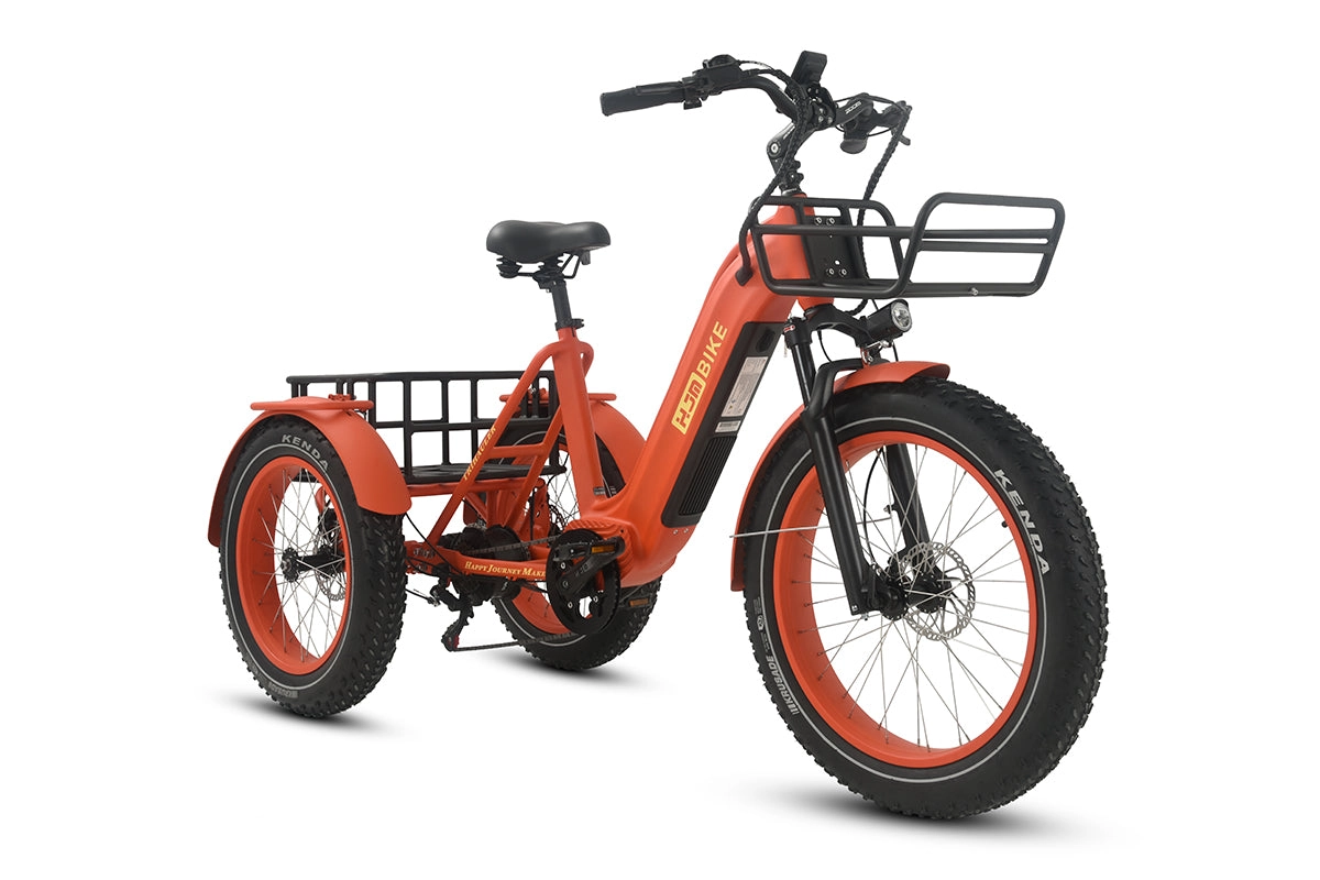 TriHauler Pro Cargo 1000W Rear-Drive Fat Tire Etrike (Fully Assembled)