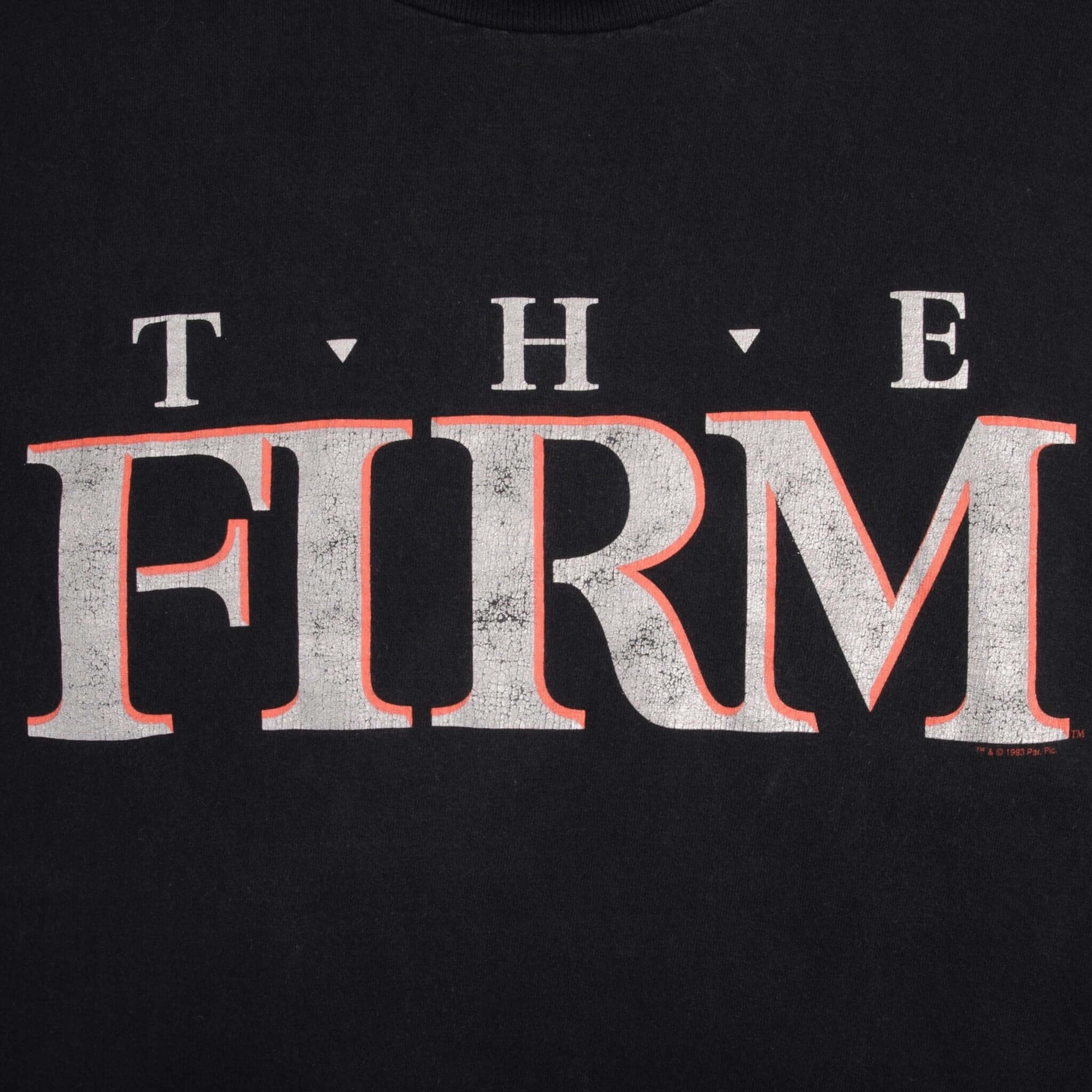 VINTAGE THE FIRM MOVIE 1993 TEE SHIRT SIZE LARGE MADE IN USA
