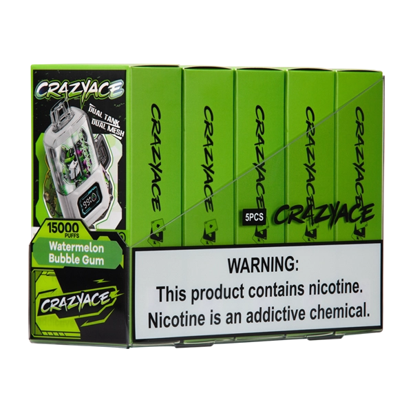 Watermelon Bubble Gum Crazy Ace B15000