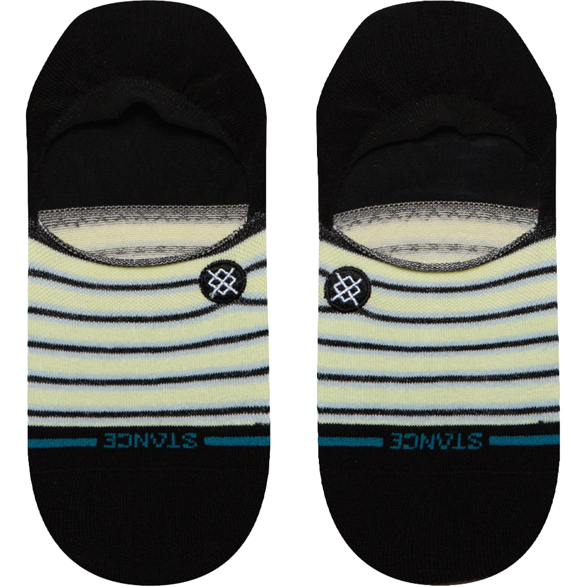 Women's Blue Fade No Show