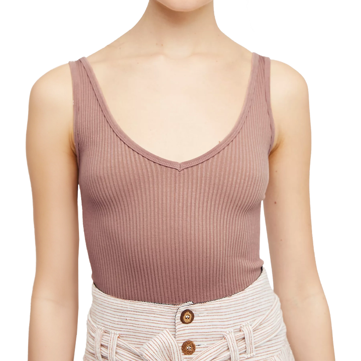 Women's Solid Rib Brami